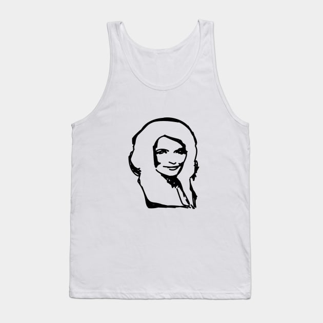 Loretta Lynn Tank Top by Sobalvarro